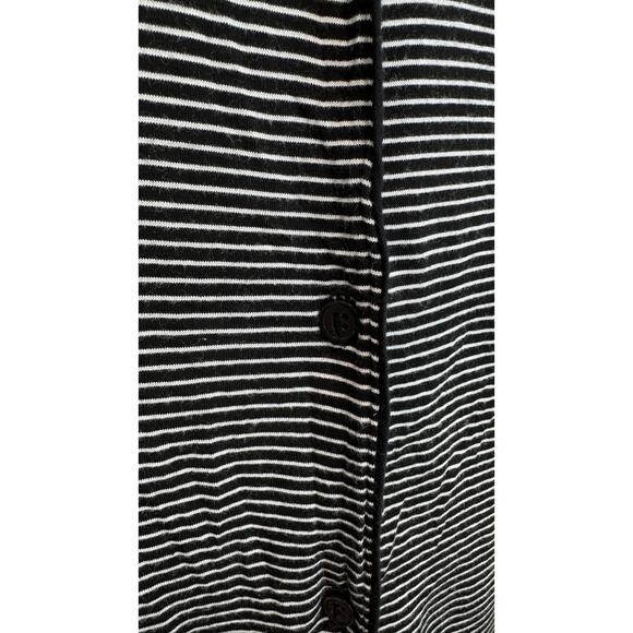 Maison du Soir Black & White Stripe Pajama Set Size – Large - Picture 3 of 13